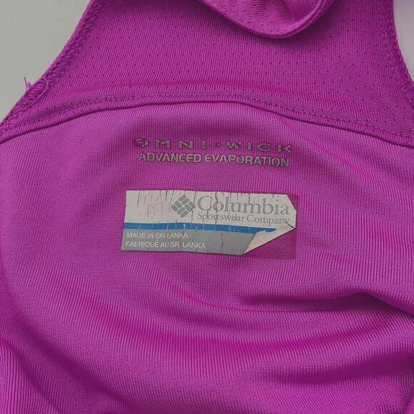 Columbia Prima Aqua Omni-Wick Active Fit Racerback Knit Jersey Dress LG UPF 50 - Picture 5 of 7